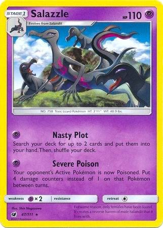 Salazzle 47 111 SM Crimson Invasion 047/111 (Deck Exclusives)  | Good Games Adelaide SA