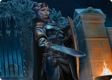 Cemetery Protector Art Card [Innistrad: Crimson Vow Art Series] | Good Games Adelaide SA