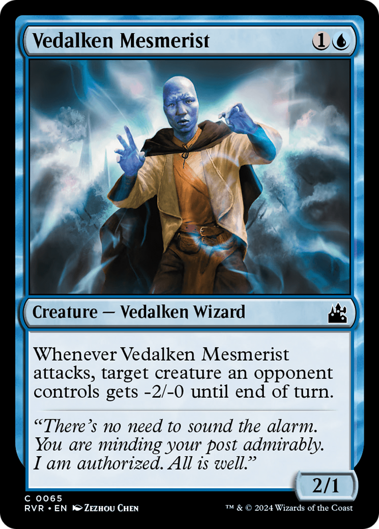 Vedalken Mesmerist [Ravnica Remastered] | Good Games Adelaide SA