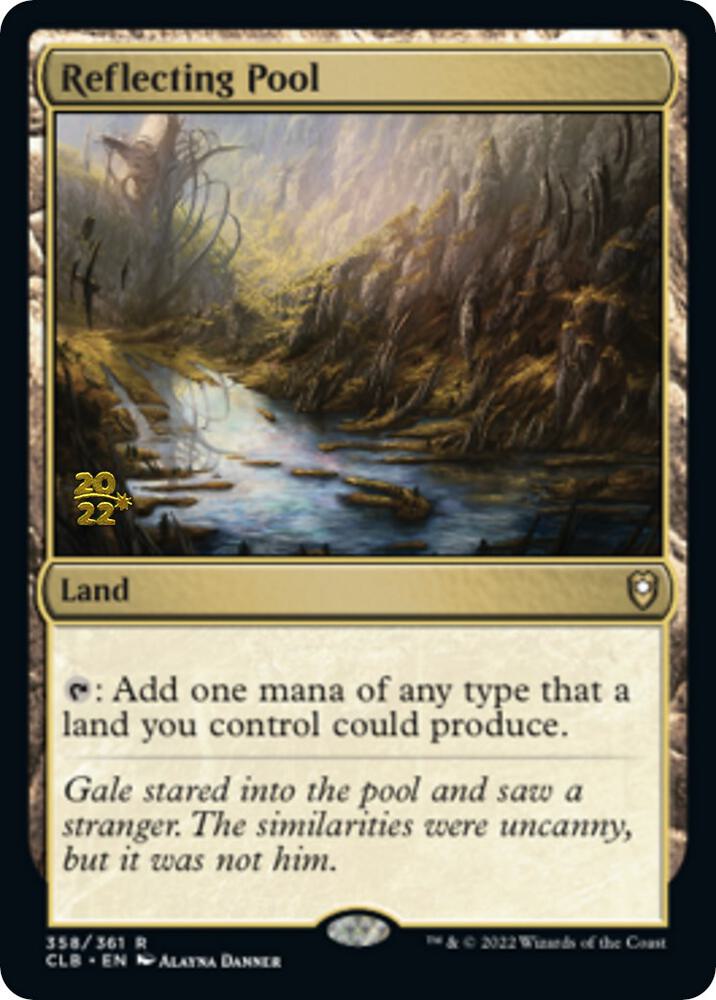 Reflecting Pool 358 (Prerelease Cards)  - Foil | Good Games Adelaide SA