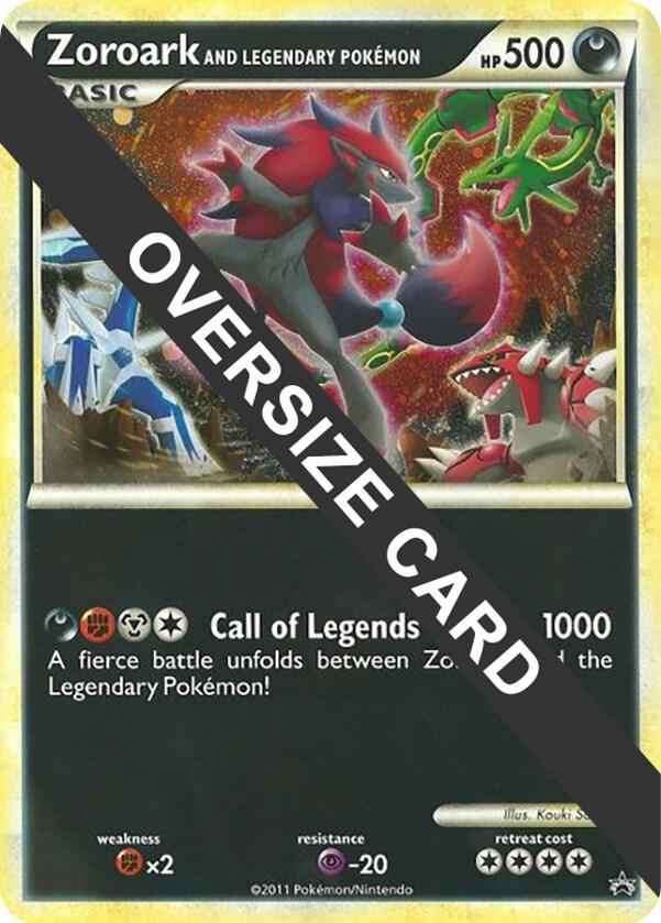 Zoroark and Legendary Pokemon World of Illusions Promo  (Jumbo Cards)  - Holofoil | Good Games Adelaide SA