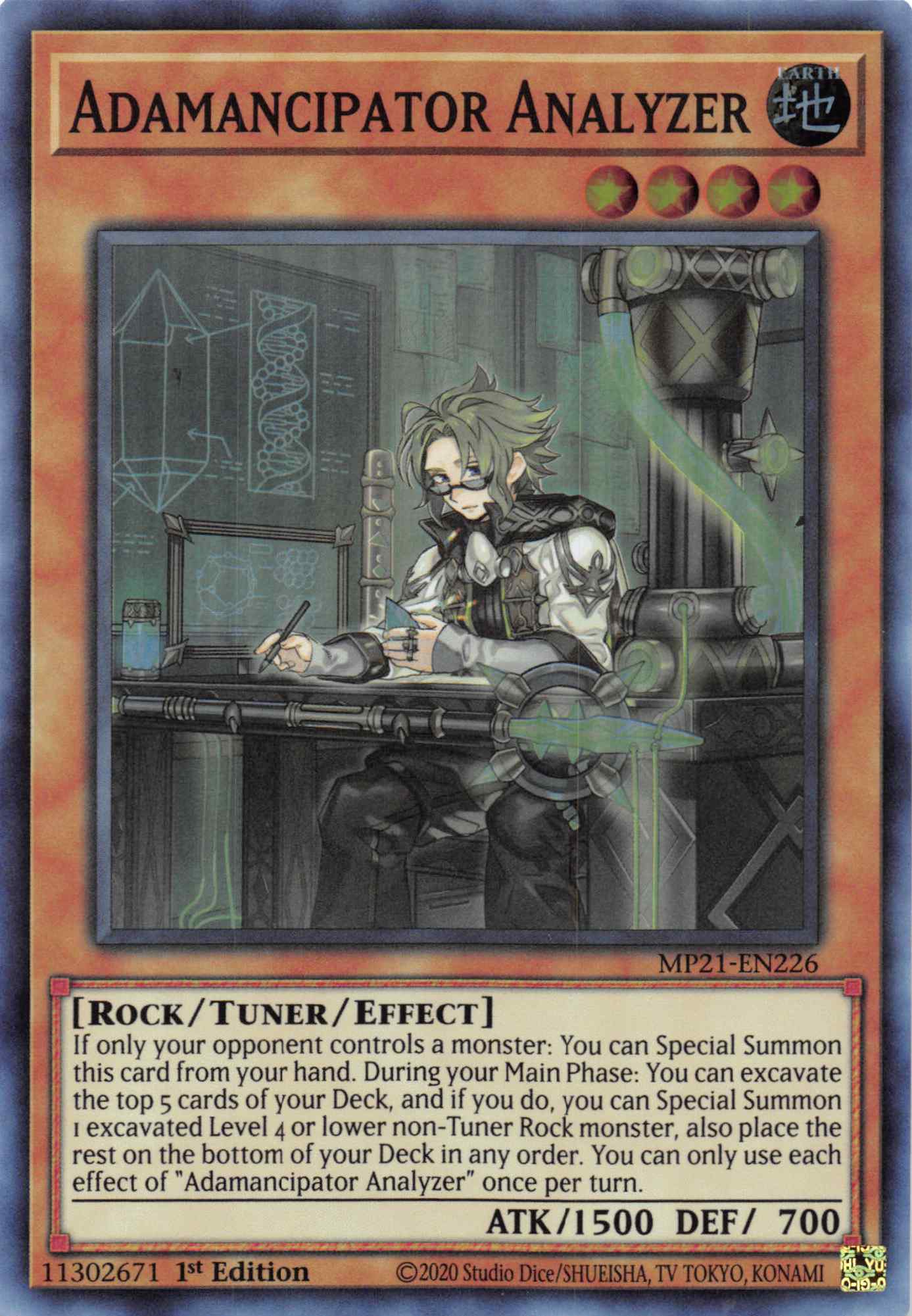 Adamancipator Analyzer [MP21-EN226] Super Rare | Good Games Adelaide SA