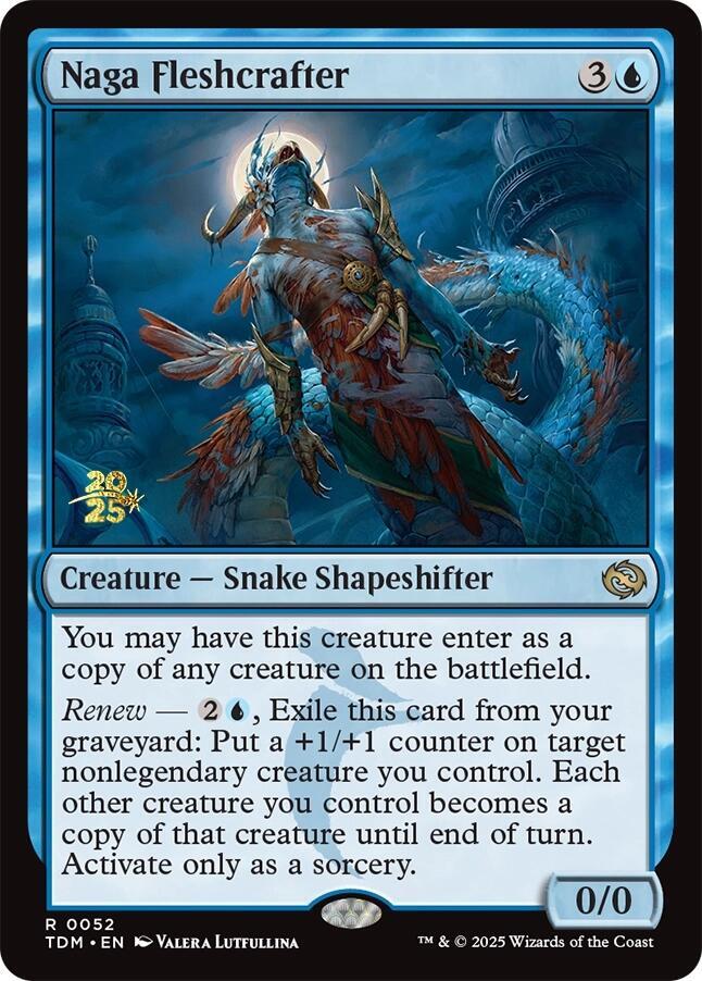 Naga Fleshcrafter 52 (Prerelease Cards)  - Foil | Good Games Adelaide SA
