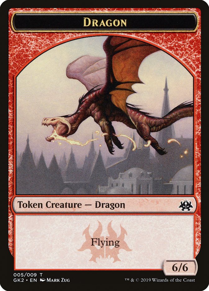 Dragon // Goblin Token [Ravnica Allegiance: Guild Kits] | Good Games Adelaide SA
