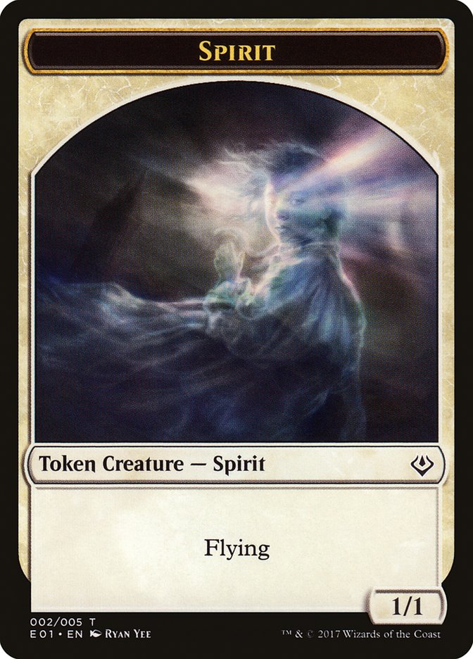 Spirit // Soldier Double-sided Token [Archenemy: Nicol Bolas Tokens] | Good Games Adelaide SA