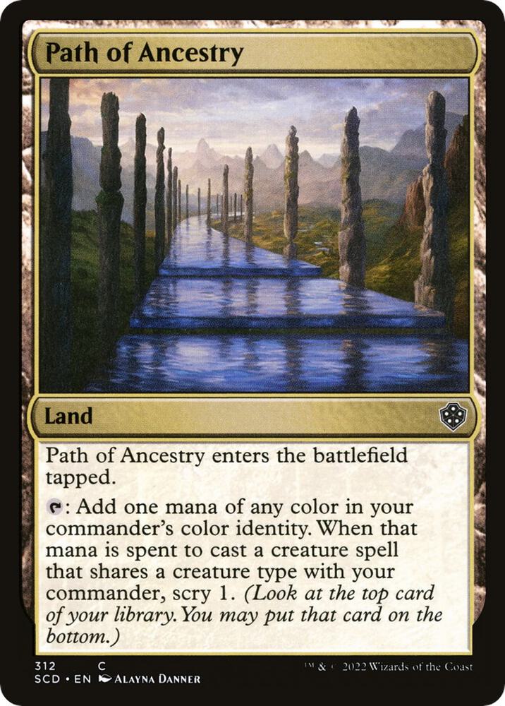 Path of Ancestry 312 (Starter Commander Decks)  | Good Games Adelaide SA