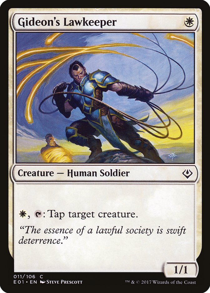Gideon's Lawkeeper 11 (Archenemy: Nicol Bolas)  | Good Games Adelaide SA