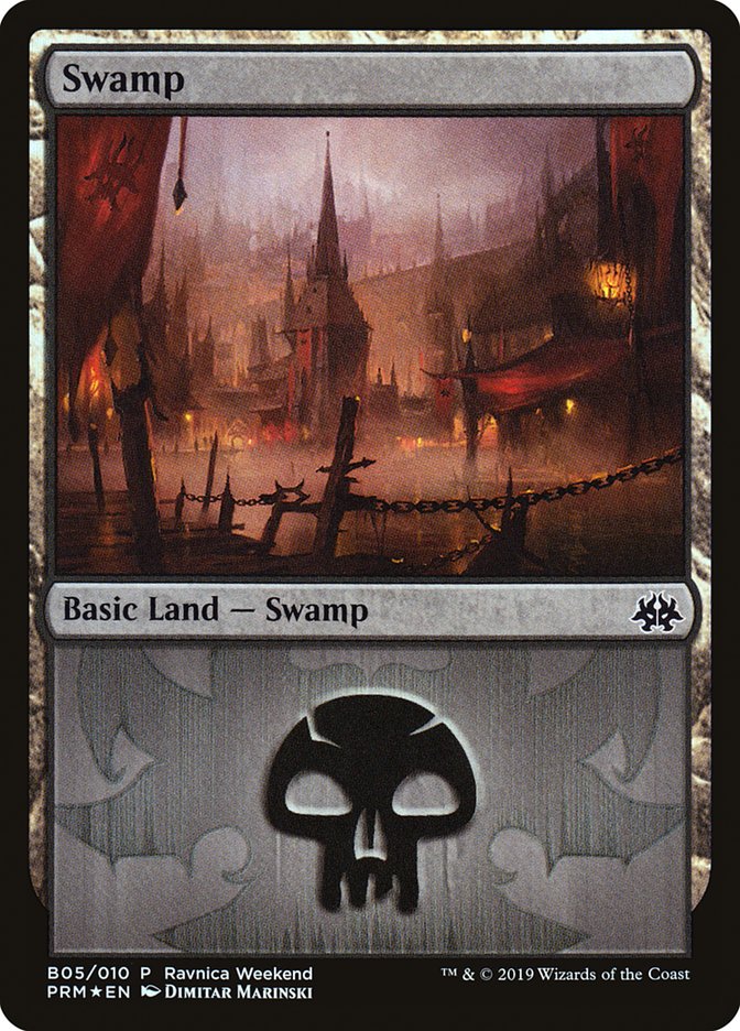 Swamp (B05) [Ravnica Allegiance Guild Kit] | Good Games Adelaide SA