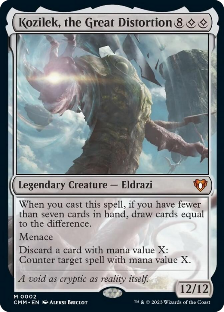Kozilek, the Great Distortion [Commander Masters] | Good Games Adelaide SA