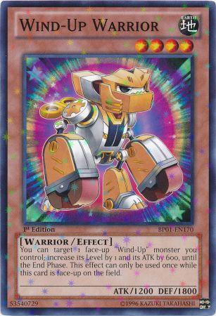Wind-Up Warrior [BP01-EN170] Starfoil Rare | Good Games Adelaide SA