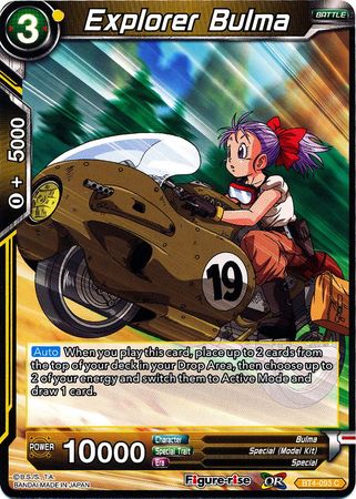 Explorer Bulma [BT4-093] | Good Games Adelaide SA
