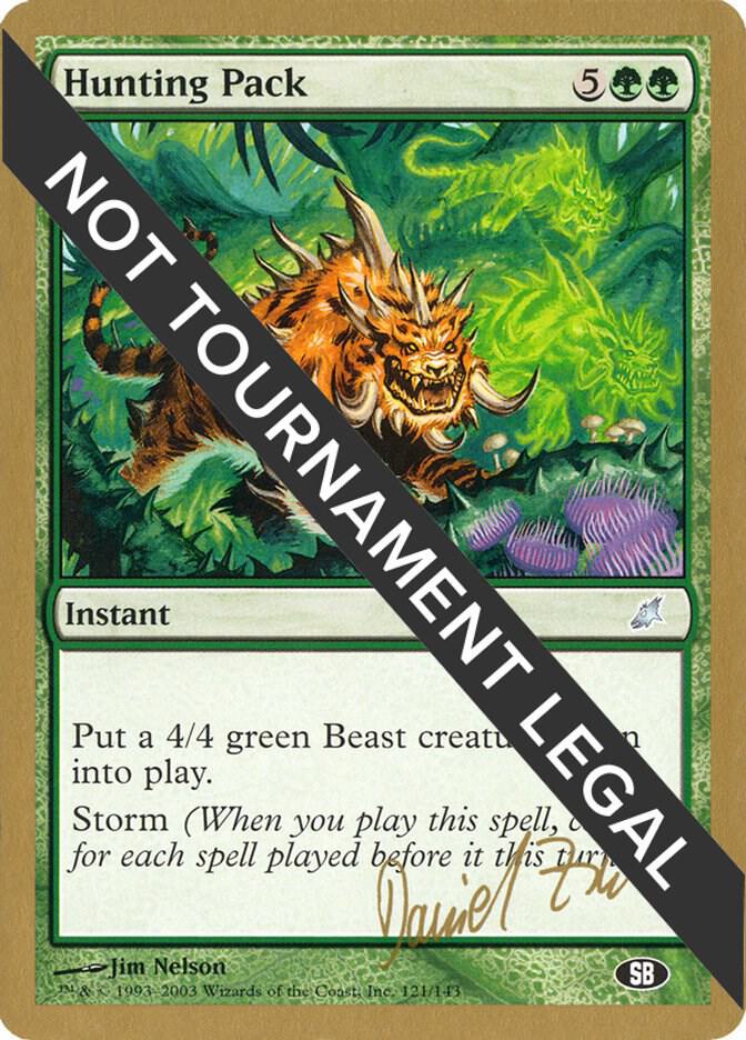 Hunting Pack 2003 Daniel Zink SCG SB  (World Championship Decks)  | Good Games Adelaide SA