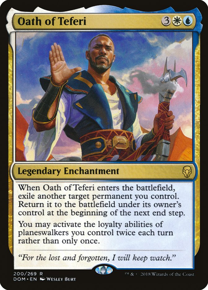 Oath of Teferi [Dominaria] | Good Games Adelaide SA