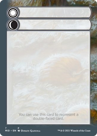 Helper Card (7/9) [Innistrad: Midnight Hunt Tokens] | Good Games Adelaide SA