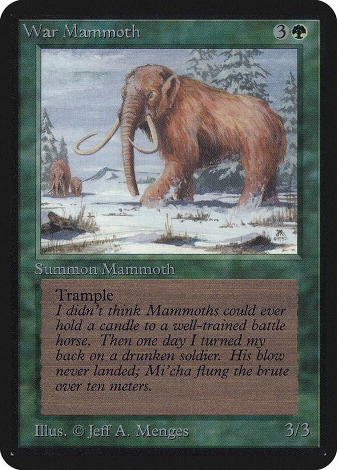 War Mammoth  (Alpha Edition)  | Good Games Adelaide SA