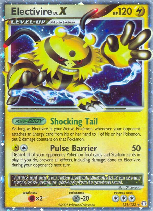 Electivire LVX 121/123 (Mysterious Treasures)  - Holofoil | Good Games Adelaide SA