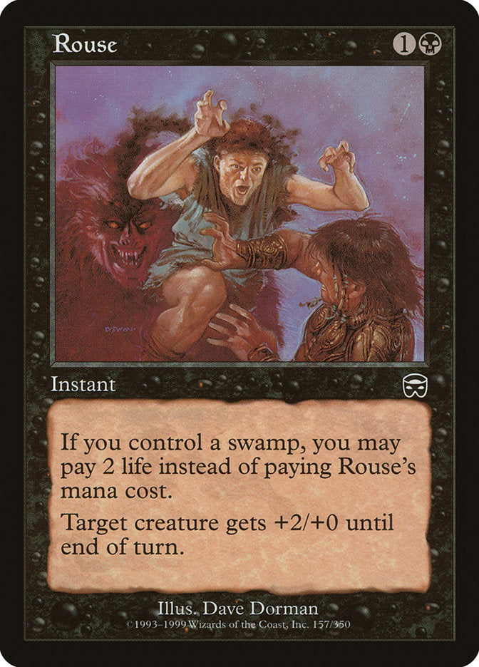 Rouse 157 (Mercadian Masques)  - Foil | Good Games Adelaide SA