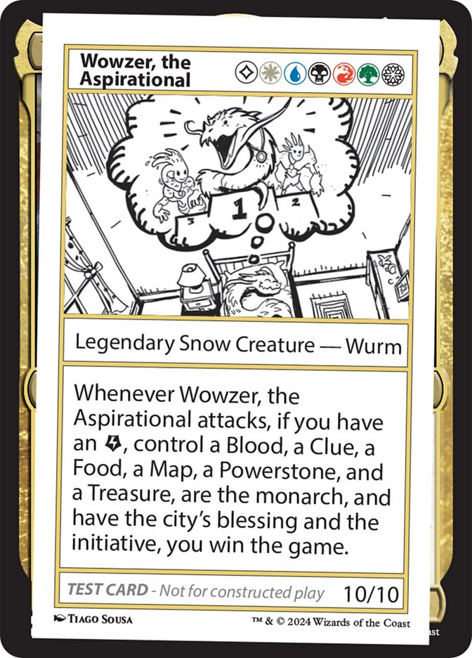 Wowzer, the Aspirational  (Mystery Booster 2 Playtest Cards)  | Good Games Adelaide SA