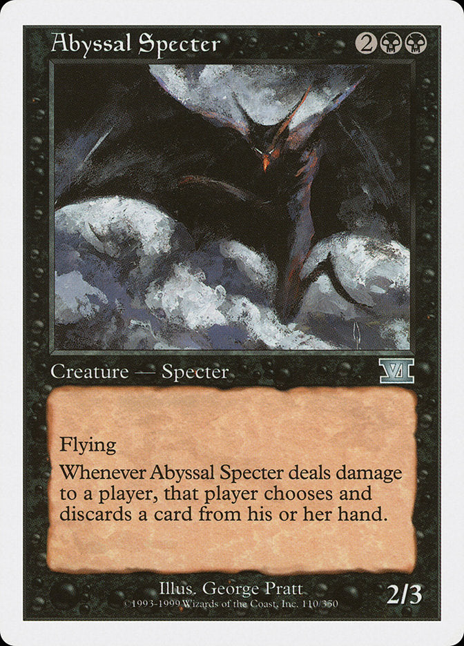 Abyssal Specter [Classic Sixth Edition] | Good Games Adelaide SA
