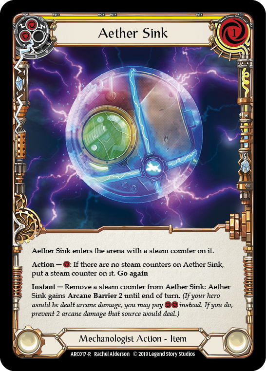 Aether Sink [ARC017-R] 1st Edition Normal | Good Games Adelaide SA
