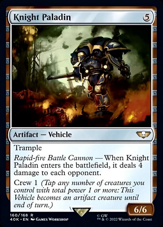 Knight Paladin [Universes Beyond: Warhammer 40,000] | Good Games Adelaide SA