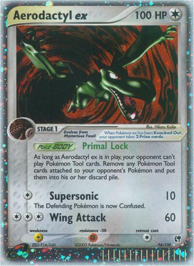 Aerodactyl ex 94/100 (Sandstorm)  - Holofoil | Good Games Adelaide SA
