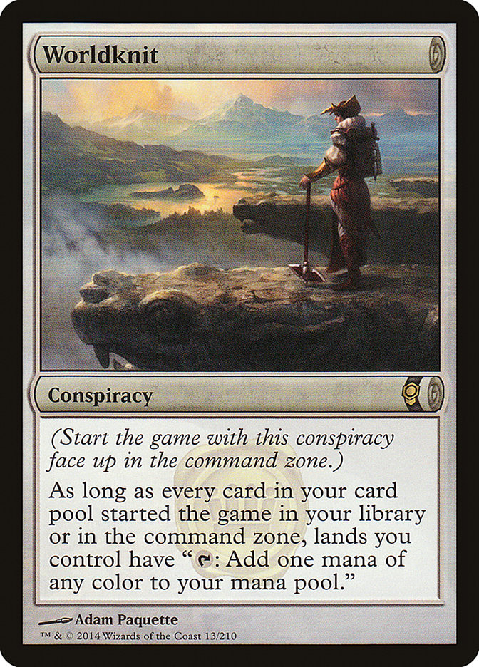 Worldknit 13 (Conspiracy)  - Foil | Good Games Adelaide SA