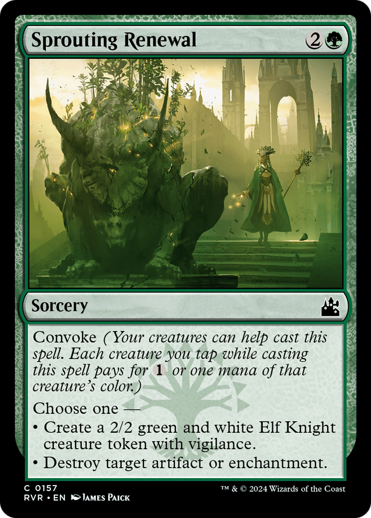 Sprouting Renewal [Ravnica Remastered] | Good Games Adelaide SA