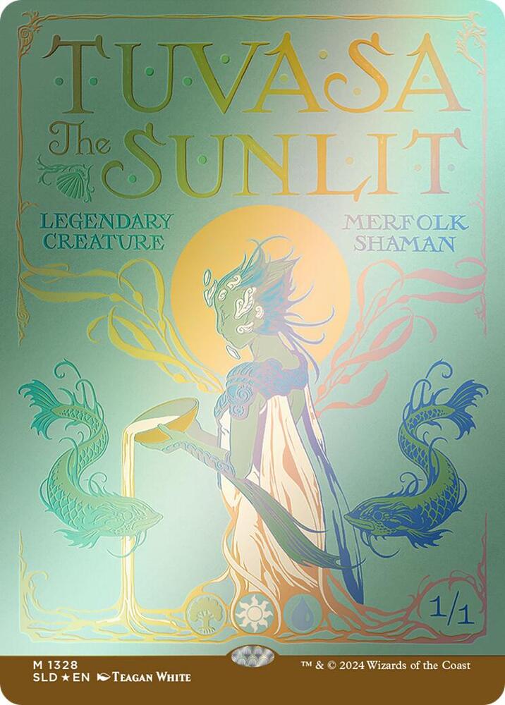 Tuvasa the Sunlit 1328 (Secret Lair Drop Series)  - Foil | Good Games Adelaide SA