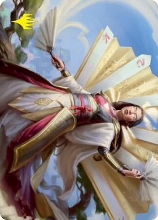 Imperial Subduer Art Card Gold Stamped Signature 2 (Art Series: Kamigawa: Neon Dynasty)  | Good Games Adelaide SA