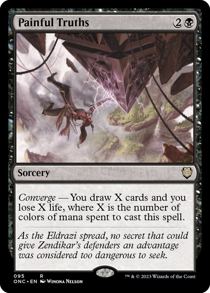 Painful Truths 95 (Commander: Phyrexia: All Will Be One)  | Good Games Adelaide SA