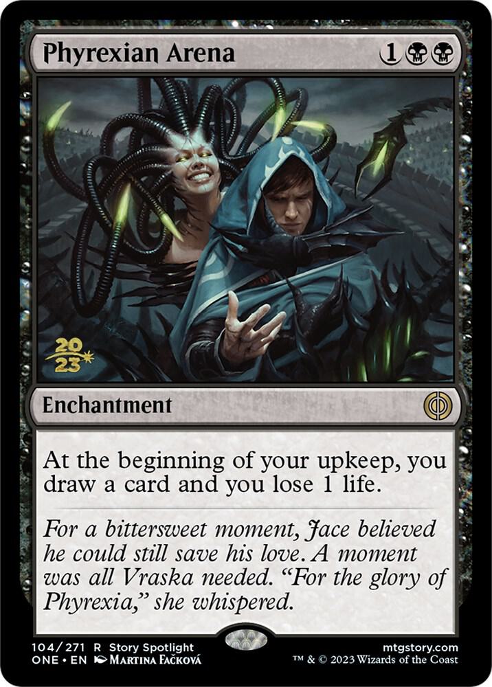 Phyrexian Arena ONE 104 (Prerelease Cards)  - Foil | Good Games Adelaide SA