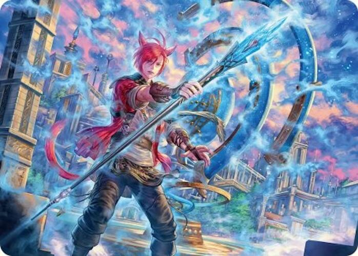 Graha Tia Scion Reborn Art Card 19 19 (Art Series: FINAL FANTASY)  | Good Games Adelaide SA
