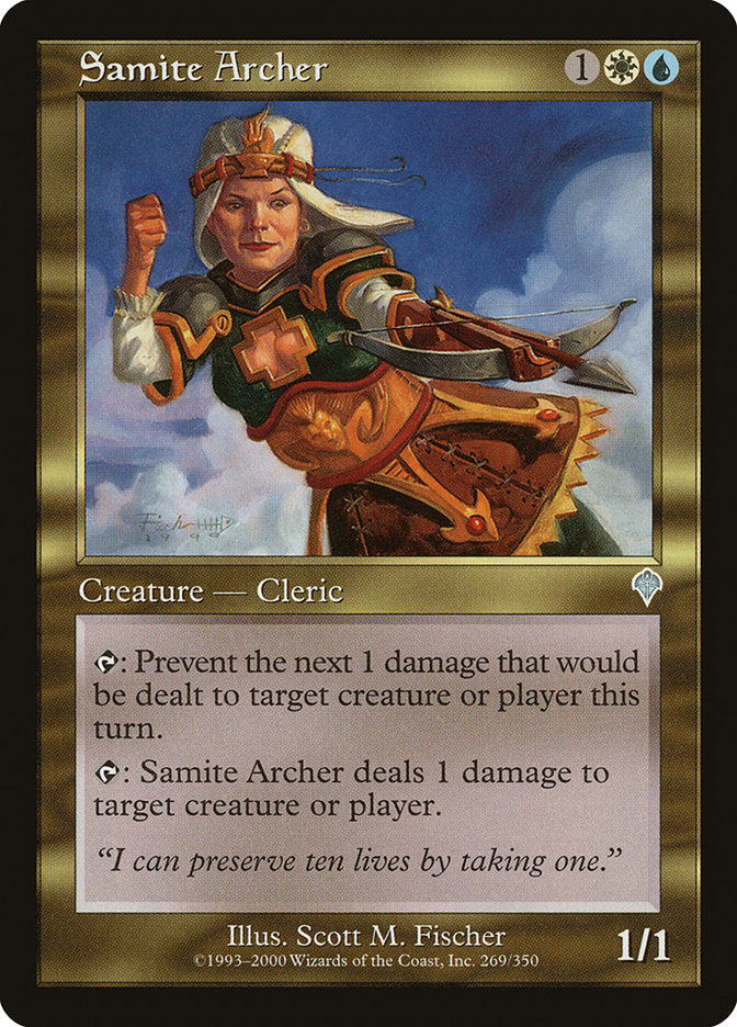 Samite Archer 269 (Invasion)  | Good Games Adelaide SA