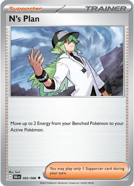 N's Plot 083/086 (SV: Black Bolt)  | Good Games Adelaide SA