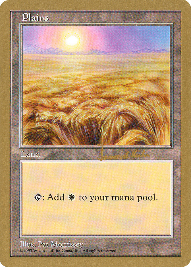 Plains (jk432) (Janosch Kuhn) [World Championship Decks 1997] | Good Games Adelaide SA