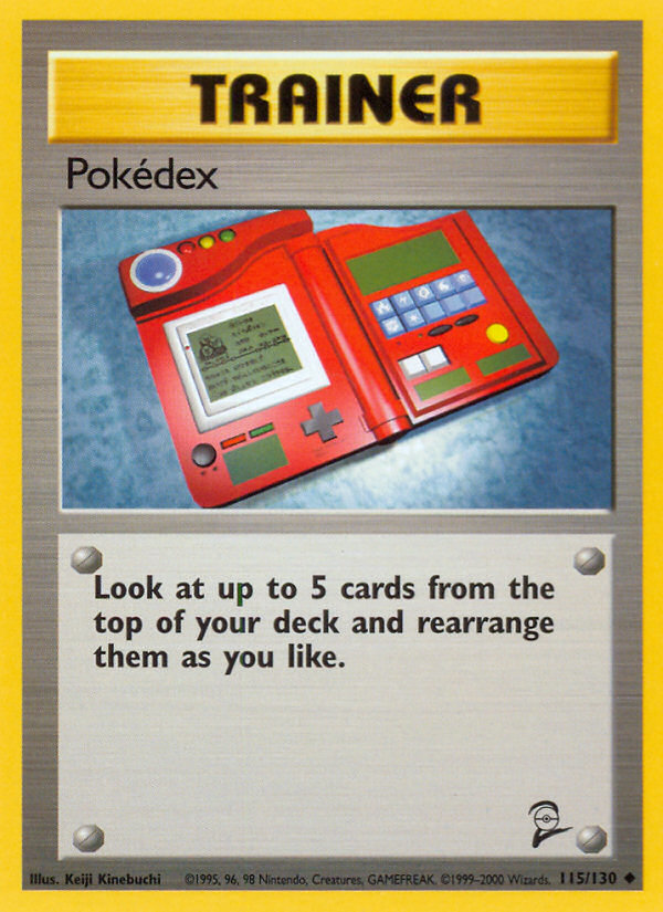 Pokedex (115/130) [Base Set 2] | Good Games Adelaide SA