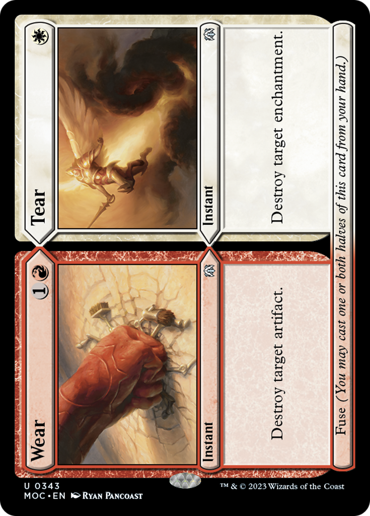 Wear // Tear [March of the Machine Commander] | Good Games Adelaide SA