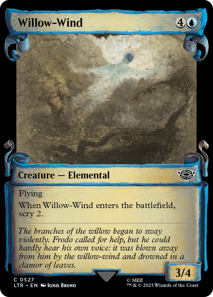Willow-Wind [The Lord of the Rings: Tales of Middle-Earth Showcase Scrolls] | Good Games Adelaide SA