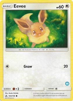 Eevee 26 104/156 (SM Trainer Kit: Alolan Sandslash & Alolan Ninetales)  | Good Games Adelaide SA
