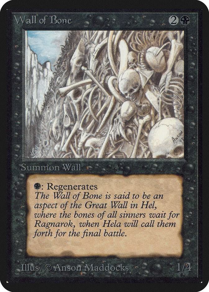 Wall of Bone  (Alpha Edition)  | Good Games Adelaide SA