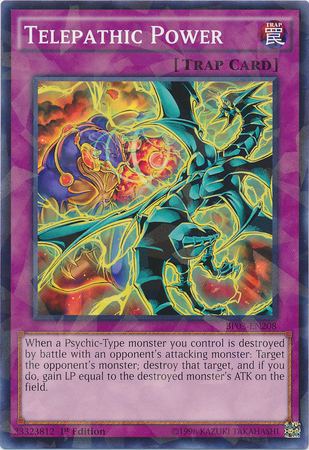 Telepathic Power [BP03-EN208] Shatterfoil Rare | Good Games Adelaide SA
