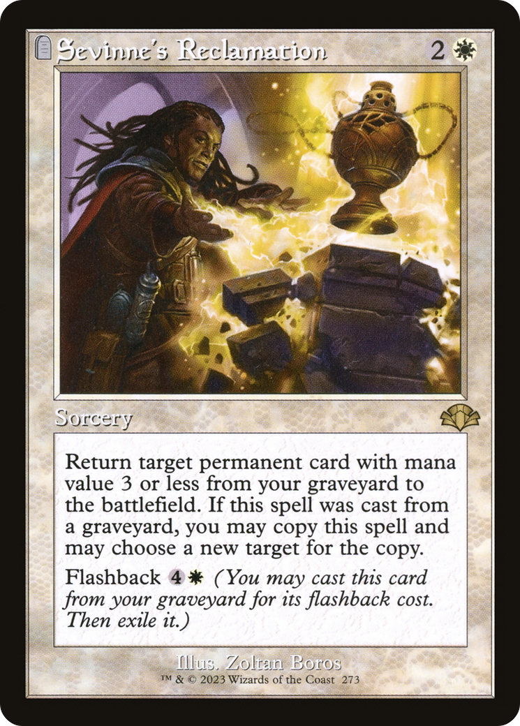 Sevinne's Reclamation (Retro) [Dominaria Remastered] | Good Games Adelaide SA