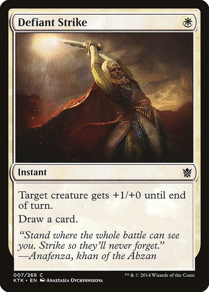 Defiant Strike 7 (Khans of Tarkir)  - Foil | Good Games Adelaide SA