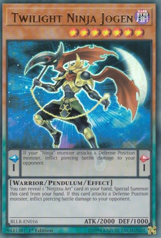 Twilight Ninja Jogen [BLLR-EN016] Ultra Rare | Good Games Adelaide SA