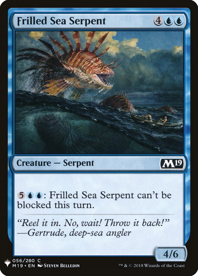 Frilled Sea Serpent [Mystery Booster] | Good Games Adelaide SA