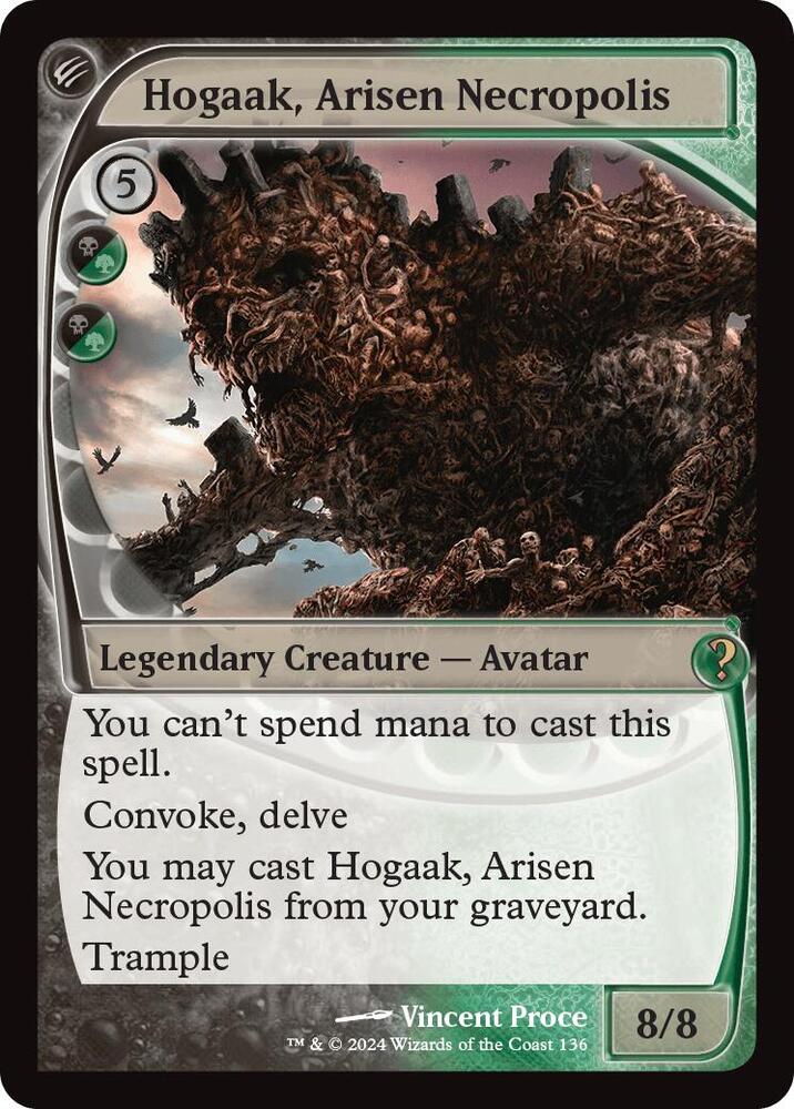 Hogaak, Arisen Necropolis 136 (Mystery Booster 2)  | Good Games Adelaide SA