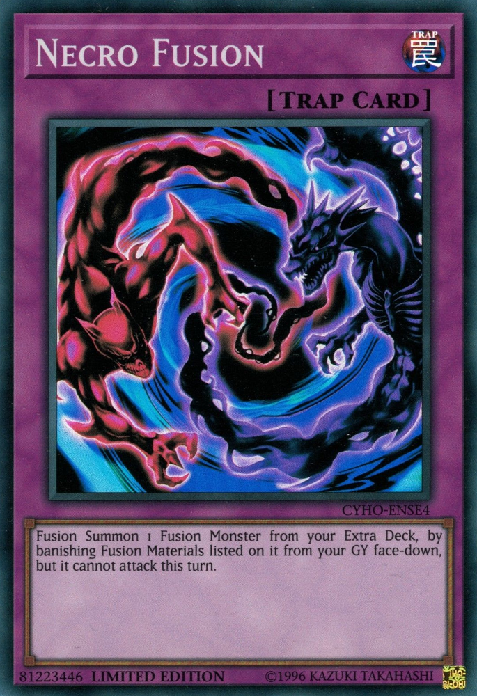 Necro Fusion [CYHO-ENSE4] Super Rare | Good Games Adelaide SA
