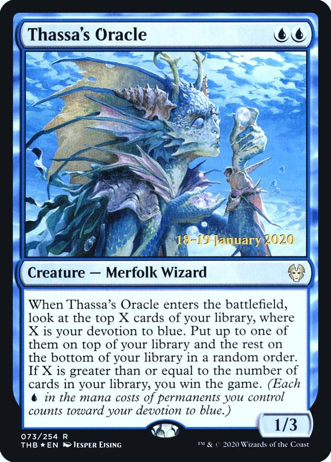Thassas Oracle 73 (Prerelease Cards)  - Foil | Good Games Adelaide SA