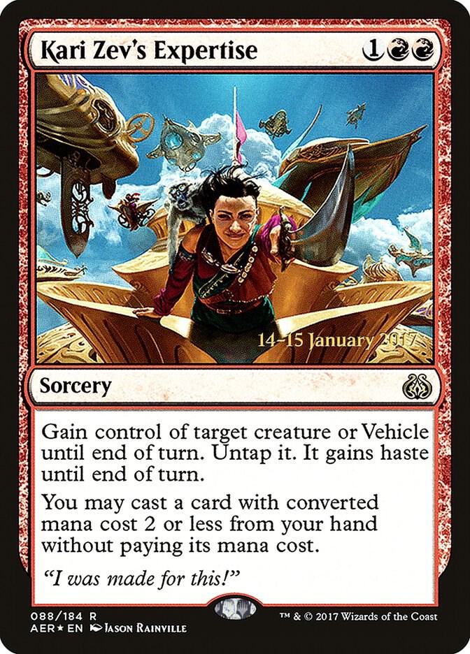 Kari Zevs Expertise 88 (Prerelease Cards)  - Foil | Good Games Adelaide SA